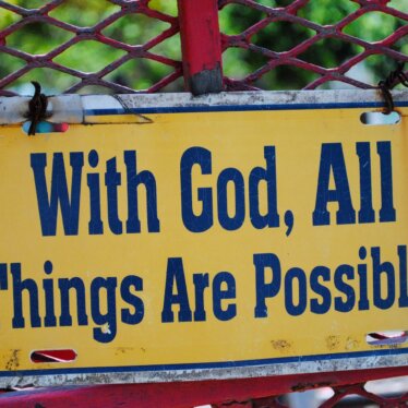 Rappelez-vous toujours que rien n’est impossible à Dieu